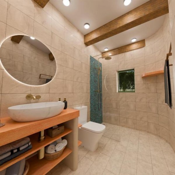 Litsarda Kreta, Litsarda: Neubau! Einfamilienhaus mit Pool zu verkaufen Haus kaufen